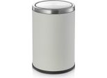 Cestino Per Rifiuti 9 L In Metallo Verniciato A Polvere Beige