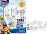 Set Da Colorare Paw Patrol Duty Calls Con Adesivi