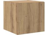 Syfax™ Mobile Tv Da Parete Rovere Artigianale 30,5 X 35 X 30 Cm