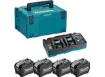 Kit Di Alimentazione A Batteria Ricaricabile Makita 4 X 8,0 Ah, Xgt 40 V Max 40 V Max - Li-Ion - 8,0 Ah - 4 Batterie Ricaricabili