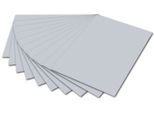 50X Folia 6145080 Cartoncino Fotografico - A4, Grigio Chiaro