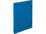 Raccoglitore Ad Anelli Herlitz Easyorga A4 In Cartone Con Meccanismo A 2 Anelli Blu