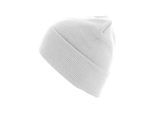 Cappello Invernale Da Uomo Urban Classics Beanie Basic Flap Long Version Bianco - Uni