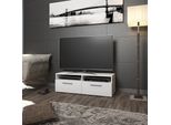 Vicco Mobile Tv Diego, 95 X 38 Cm, Bianco Lucido
