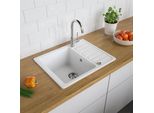 BergströM Lavello , 58 X 46 Cm Con Asciugatura, Bianco