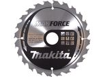 Lama Per Sega Circolare Makita Makforce Tct T.C.T. - 190 X 30 Mm - 24 Denti - Legno