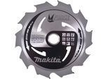 Lama Per Sega Circolare Makita M-FORCE Tct T.C.T. - 165 X 20 Mm - 10 Denti - Legno