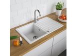 BergströM Lavello , 76 X 46 Cm Con Asciugatura, Bianco