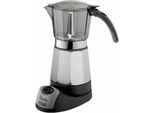 De'longhi Alicia, Caffettiera Elettrica, Caffè Macinato, 450 W, Nero, Acciaio Inox