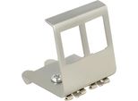 Delock 86255 Keystone Delock Halterung FüR Hutschienen 2-Port Metall