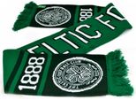 Sciarpa In Maglia Celtic Fc Nero BS425 (Taglia Unica) (Verde/Verde Scuro/Bianco)