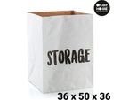 Bigbuy Home Borsa Di Carta Grande Oh My Home (36 X 50 X 36 Cm), Multicolore, Taglia Unica