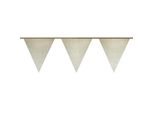 Linea Di Bandiere Glitter Oro, 6 Metri.