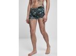 PáNské KraťAsy Urban Classics Boxer 3-Pack Island Aop+Lime+Grey - 5XL
