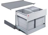 Cestino Hailo 3644831 Tr Swing M Tandem Salvaspazio S-Plus 2X 8,5 + 12 Litri