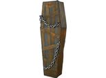 Atosa Tomba Decorativa Di Halloween Con Luce, Suono E Sensore Di Movimento 160X50X28 Cm Marrone Marrone Taglia Unica