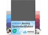 Lenzuolo Matrimoniale Jersey 140X200 - 160X200 Cm, 100% Cotone, Antracite