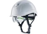 Casco Di Sicurezza Uvex Pheos S-KR Ies 9772044 Bianco Con Prese D'aria