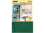 Kit Iniziale Olfa Con Tappetino Da Taglio Verde, Taglierina Rotante RTY-2/G E Righello Per Quilt