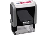 Trodat 128725 Trodat Textstempelautomat Office Printy 4.0 4912 "Gescannt"""