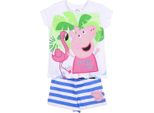 Cerda Group Peppa Pig Set Manica Corta Bianco 6 Anni Bianco 6 Anni