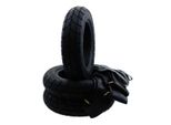 Set Di Pneumatici Invernali 3X Kenda K701 3.50-10 + Camera D'aria/Nastro Per Vespa Px Ape