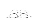 Set Di Cavi Bowden Neri Per ZüNdapp Zd 20 446-400 (Da N. Fg 9612247) / Zd 25 446-420 (Da N. Fg 9220511) / Zd 50 446-422