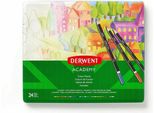 Derwent 2301938 Derwent Academy Colour Buntstifte Farbsortiert, 24 St.