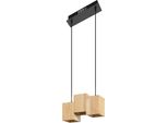 Ledvance Smart+ Wifi Lampada A Sospensione Decor Wood, 21W, 1950Lm, Luce Bianca Regolabile (Da 3000K A 6500K), Dimmerabile, Controllabile Tramite App, Compatibile Con Amazon, Google E Co.