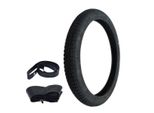 Pneumatici Kenda K260 2.25-17 (2 1/4 X 17) 33L Tt+ Camera D'aria + Rim Tape