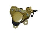 Pinza Freno 1 Pistone Anteriore Oro Per Peugeot Speedfight 1/2 Buxy Con Pinza Ajp