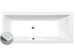 Vasche Da Bagno Polysan - Vasca Da Bagno Cleo Slim, 1800X800X480 Mm, Bianco 95611S