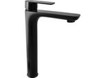 Vltava - Miscelatore Alto Per Lavabo Senza Bocca, Nero - Opaco VT430.0CMAT, Rav SlezáK
