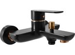 Vltava - Miscelatore Per Bagno, Nero Opaco/Oro VT454.5CMATZ, Rav SlezáK