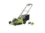 Ryobi RLM36X46H50PG Batteria Per Tosaerba Senza Spazzole, 36 V, 46 Cm, 20-70 Mm, Kit 5,0 Ah