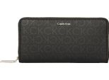 Portafoglio Donna Ck Calvin Klein Articolo K60K610656 Ck Must Z/A Wallet Lg Epi Mono Cm 19 X 10 X 2,5 (Circa), 0GJ Black Mono, Unica - One Size, Poliestere 51%,Poliuretano 49%