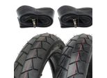 2X Pneumatici Mitas MC11 2.50-17 (2 1/2 X 17) 43J Tl/Tt + Camera D'aria