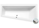 Vasche Polysan - Vasca Asimmetrica Andra Slim R, 1700X900X450 Mm, Bianco 81511S