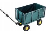 Carrello Da Giardino A Rete Kadax, 97X47X40Cm Carrello Da Giardino In Metallo Verniciato A Polvere
