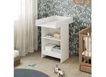Vicco Fasciatoio Mona, 60 X 103.5 Cm Con Fasciatoio, Bianco