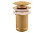 SlezáK-Rav: Scarico Per Lavabo Click-Clac 5/4 - Oro - Spazzolato Opaco MD0484ZK