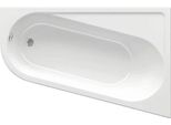 Vasca Da Bagno Angolare Ravak Chrome 160X105 R Bianco Neve CA61000000