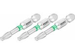 Bit 2223NSLG-T20/3 ∙ 1/4 Di Pollice (6,3 Mm) Esagono Pieno ∙ Profilo Torx® Interno ∙ 3 Pezzi ∙ Sw T20