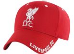 Liverpool Fc - Cappellino Da Baseball "Frost"" Per Uomo/Donna Unisex TA11067 (Taglia Unica) (Rosso/Bianco)"