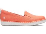 Clarks Step Glow Slip Donna Ballerine Coral 36