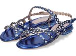 Cafè Noir Sandali Donna/ Sandali/ Sandali Strappy Blu Sintetico Taglia: 39