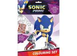 Sonic Colouring Con Quaderno Multicolore Multicolore Taglia Unica
