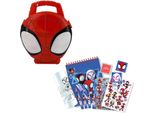 Scatola Da Disegno Spiderman Set Creativo Da Colorare E Disegnare Per Bambini