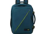 American Tourister Zaino Borsa Da Viaggio Con Scomparto Per Laptop Take2Cabin Casual Backpack 26,5L Harbor Blue Petrolio
