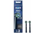 Oral-B | Testine Di Ricambio Per Spazzolino | EB50BRX-4 Cross Action | Testine | Per Adulti | Numero Di Testine Incluse 4 | Nero
